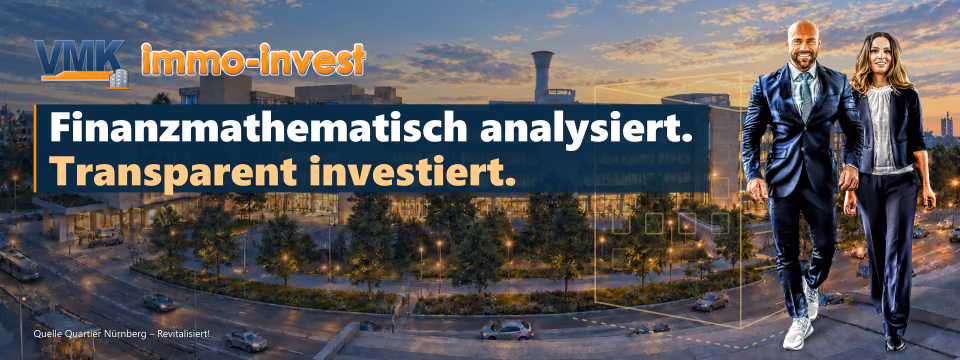 immo-invest: Finanzmathematisch analysiert. Transparent investiert.